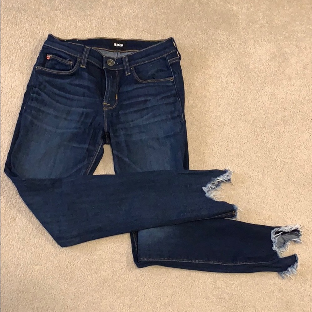 Hudson Ankle Jean, Super Skinny Krista, Size 26